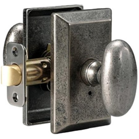 DELANEY DESIGNER Delaney Designer 685408S Rosa Series Dummy Door Knob With Square Backplate 685408S